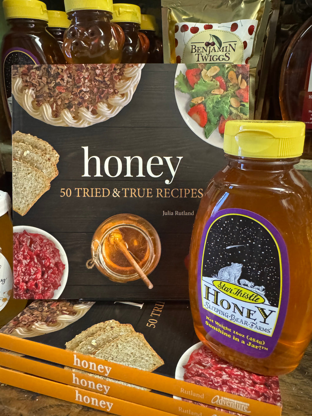 Books , recipe book on Honey