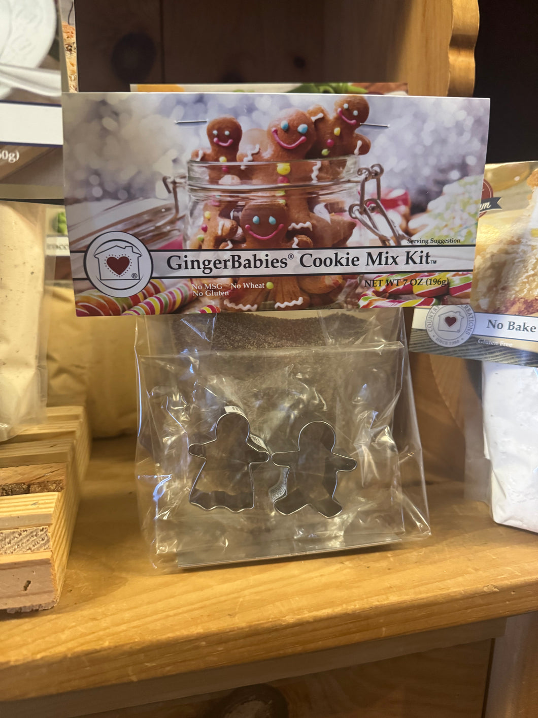 Gingerbread cookie kit, ginger babies